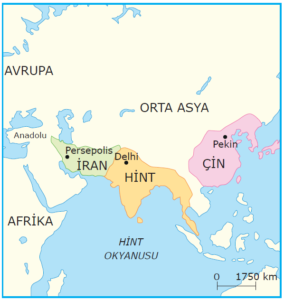 İran, Çin ve Hint Medeniyetleri